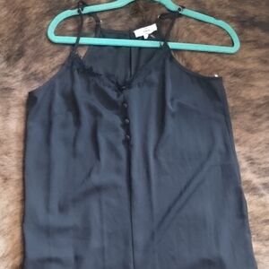 Entro Black Camisole Topped Jumpsuit